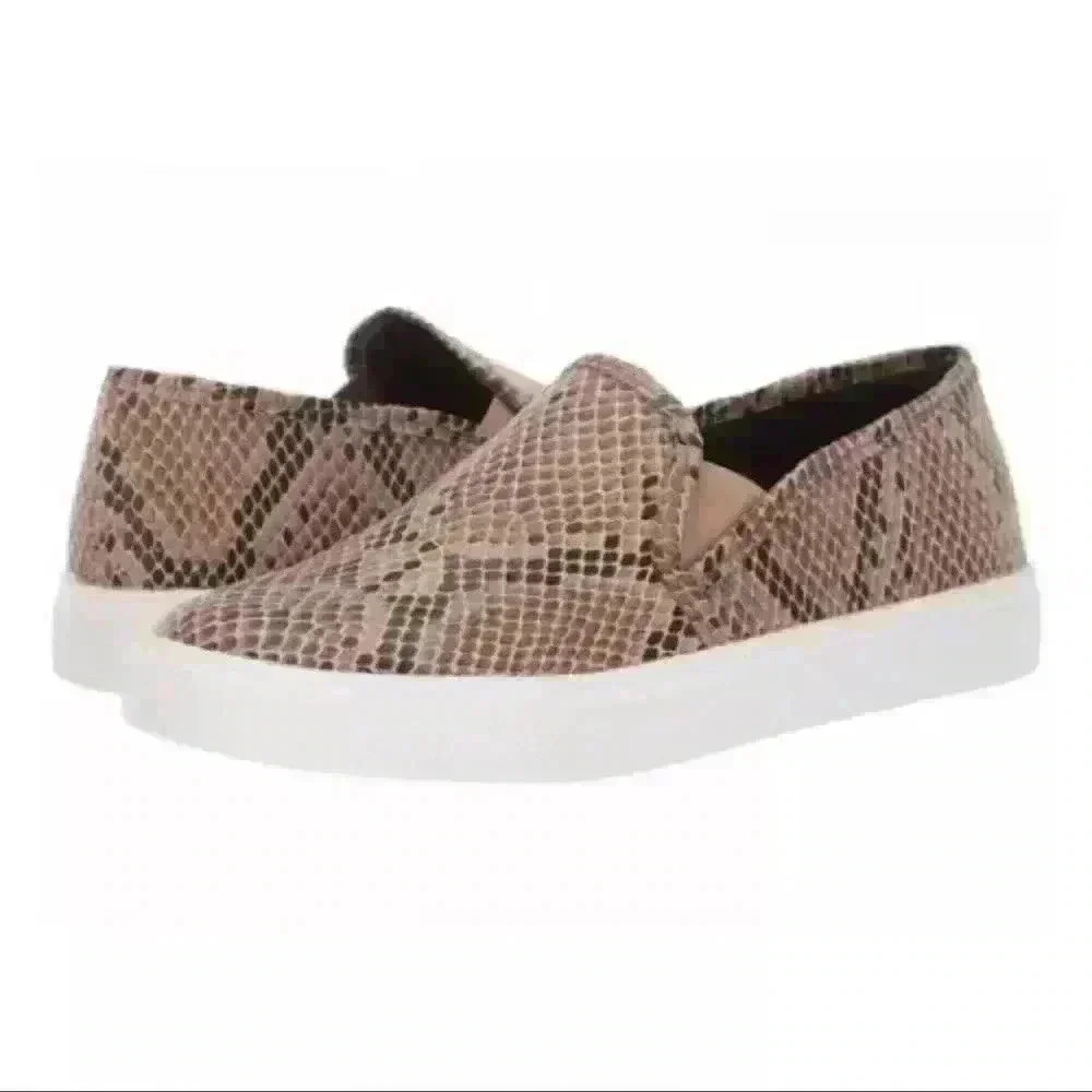 Steve Madden Slip On Snake Print Python SYMBA Platform Sneakers